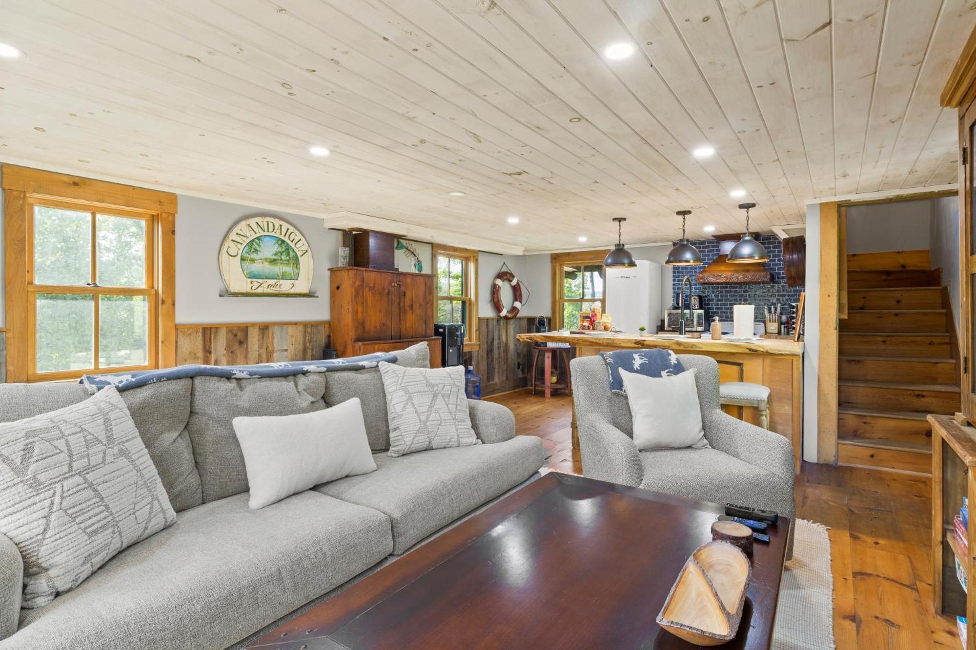 Cozy Two Bedroom Home On Canandaigua Lake Rushville Exteriér fotografie